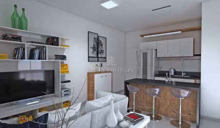 Apartamento com 2 quartos à venda na Rua Olegário Maciel, 381, Fazendinha, Curitiba, 58 m2 por R$ 364.000
