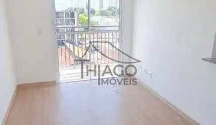 Excelente apartamento com sacada no Tatuapé para locação, imóvel de 35m², 1 dormitório, sala com sa