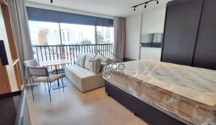 Studio de Alto Padrão - Condominio Signa  - Construtora Porte, totalmente mobiliado, ao lado do Hos