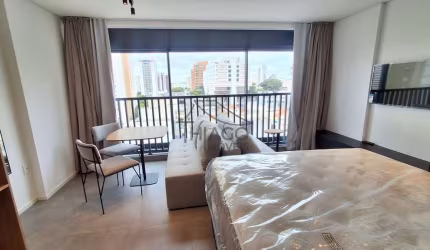 Studio de Alto Padrão - Condominio Signa  - Construtora Porte, totalmente mobiliado e com vaga, ao