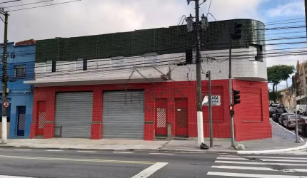 Excelente loja comercial de 180 m² no Tatuapé, com salão amplo, 2 vestiários e banheiro, fácil aces