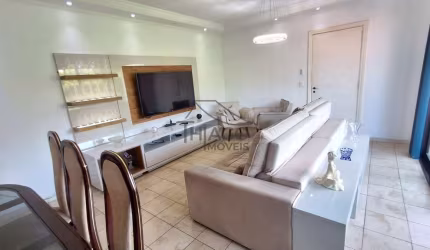 Apartamento à venda de 3 dormitorios, com suite, 3 sacadas e 2 vagas, totalmente mobiliado, area de