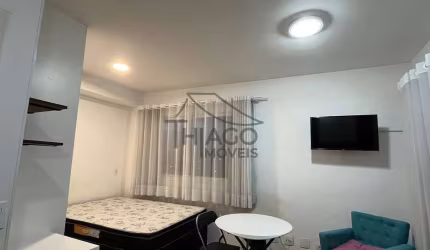 Apartamento tipo studio mobiliado para locação próximo a faculdade unicid e estação hebraica - rebo