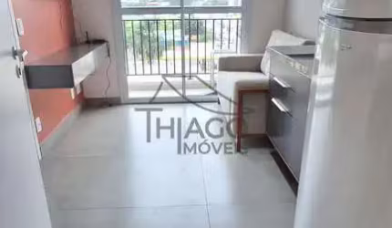 Apartamento totalmente mobiliado com sacada, condominio club com lazer completo ao lado da USP para