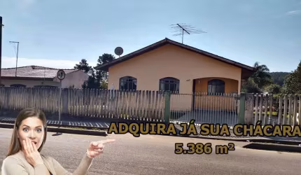 Chácara 5.386 m² - Bocaiuva do Sul