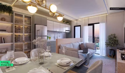 Apartamento 3 dormitórios Glow City Habitat