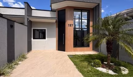 Casa com 3 quartos à venda no Nações, Fazenda Rio Grande , 90 m2 por R$ 690.000