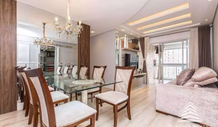 Apartamento a venda no Ecoville, 2 dormitórios, sacada com churrasqueira, 1 vaga de garagem, Parque Ecoville, Rua Monsenhor Ivo Zanlorenzi