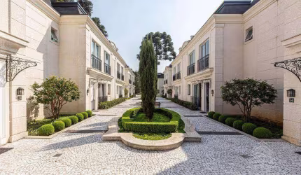 Casa em condomínio à venda - Porteira Fechada - por R$ 4.200.000 - Mercês - Curitiba/PR