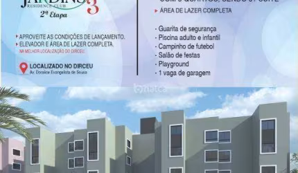Apartamento à venda, Jardins Residence Club 3 (2ª etapa) no bairro Novo Horizonte, Teresina/PI