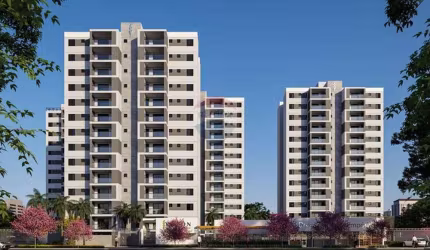 Apartamento Tiradentes com varanda gourmet e churrasqueira