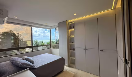 Apartamento Mobiliado e Projetado na Beira-Mar de Formosa – Vista Espetacular!