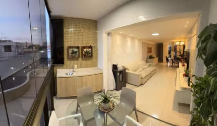 Aptº à venda no Jardim Oceania – 132m², 3 vagas, varanda gourmet e a 300m do mar