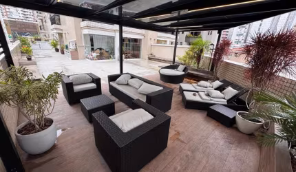 Apartamento Garden para Venda em Santos, Gonzaga, 2 dormitórios, 2 suítes, 4 banheiros, 3 vagas