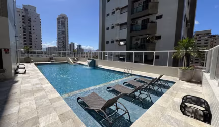 Apartamento 2 Quartos para Venda em Santos, Gonzaga, 2 dormitórios, 2 suítes, 3 banheiros, 1 vaga