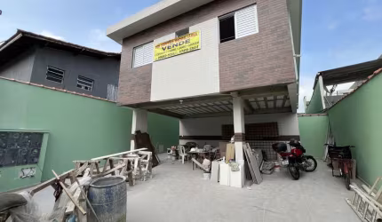 Casa 2 dormitórios para Venda em São Vicente, Parque Bitaru, 2 dormitórios, 2 banheiros, 1 vaga