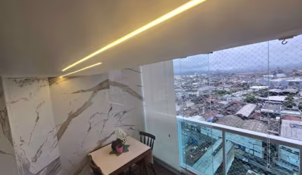 Apartamento 2 Quartos para Venda em Santos, Vila Mathias, 2 dormitórios, 1 banheiro, 1 vaga
