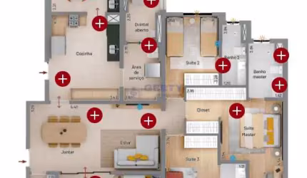 APARTAMENTO RESIDENCIAL PARA VENDA!!-132M²!!- JARDIM SÃO CAETANO, SÃO CAETANO DO SUL