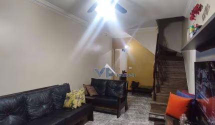 Sobrado com 2 dormitórios à venda, 70 m² por R$ 420.000,00 - Parque Pinheiros - Taboão da Serra/SP