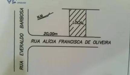 Terreno residencial à venda, Jardim São Luiz, Taboão da Serra.