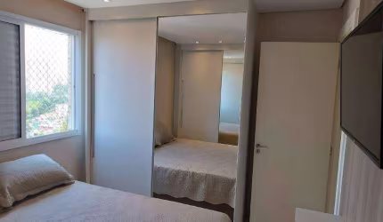 Apartamento com 3 dormitórios à venda, 80 m² por R$ 630.000,00 - Chácara Agrindus - Taboão da Serra/SP