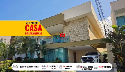 Quinta das Laranjeiras, Duplex com 3 suítes, 250m², Quintal com espaço pra construir uma piscina