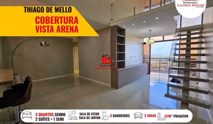 Apartamento para Venda em Manaus, Dom Pedro I, 3 dormitórios, 3 suítes, 3 banheiros, 2 vagas