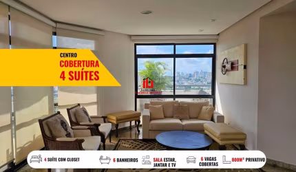 Apartamento para Venda em Manaus, Centro, 4 dormitórios, 4 suítes, 6 banheiros, 6 vagas