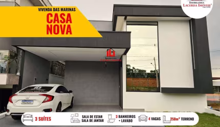 Casa em Condomínio para Venda em Manaus, Ponta Negra, 3 dormitórios, 3 suítes, 4 banheiros, 4 vagas