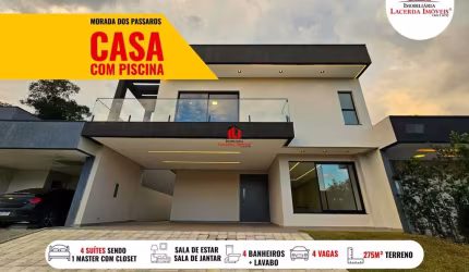 Casa em Condomínio para Venda em Manaus, Ponta Negra, 4 dormitórios, 4 suítes, 5 banheiros, 4 vagas