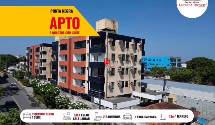 Apartamento para Venda em Manaus, Parque 10 de Novembro, 2 dormitórios, 1 suíte, 2 banheiros, 1 vaga