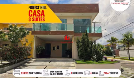 Casa em Condomínio para Venda em Manaus, Colônia Terra Nova, 3 dormitórios, 3 suítes, 3 banheiros, 4 vagas
