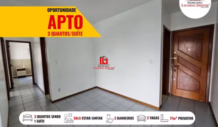 Apartamento para Venda em Manaus, Chapada, 3 dormitórios, 1 suíte, 3 banheiros, 2 vagas