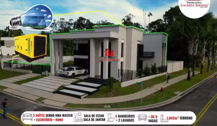 Casa em Condomínio para Venda em Manaus, Ponta Negra, 3 dormitórios, 3 suítes, 4 banheiros, 4 vagas