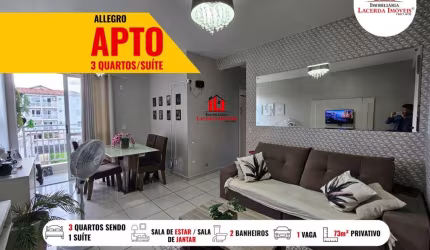 Apartamento para Venda em Manaus, Colônia Terra Nova, 3 dormitórios, 1 suíte, 2 banheiros, 1 vaga