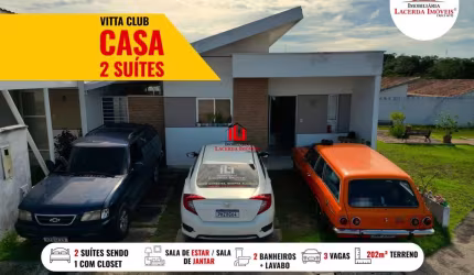 Casa em Condomínio para Venda em Manaus, Tarumã-Açu, 2 dormitórios, 2 suítes, 3 banheiros, 3 vagas