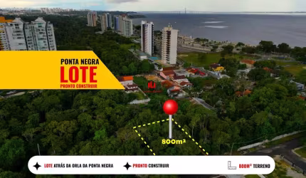 Lote para Venda em Manaus, Ponta Negra