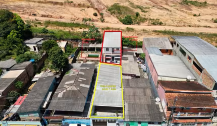 Casa para Venda em Manaus, Alvorada, 3 dormitórios, 1 suíte, 2 banheiros, 2 vagas