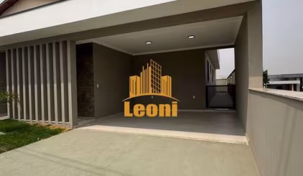 Casa nova 3 Qts com 1 suíte + 2 vagas de garagem + área gourmet