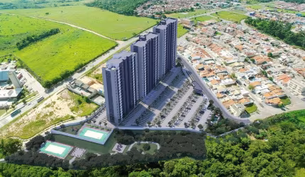 Apartamento para Venda em Sorocaba, Jardim Eucalíptos, 2 dormitórios, 1 banheiro, 1 vaga