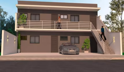 Casa para Venda em Sorocaba, Vila Barão, 2 dormitórios, 1 banheiro, 1 vaga