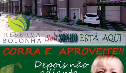 Reserva Bolonha 2 Quartos 2 Banheiros 1 Vagas na garagem