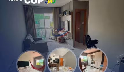 Apartamento Mobiliado para alugar COP30, com 2 quartos sendo 1 suíte em Belém