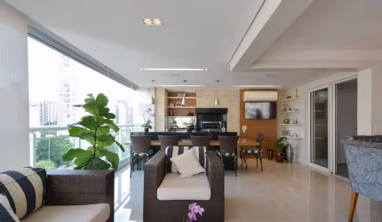 Elegante apartamento tipo para venda com 3 quartos, sendo 3 suítes, 162m²