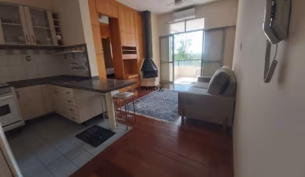 NBOX CIA IMOBILIÁRIA ALUGA Ótimo apartamento com cozinha americana, 100% mobiliado, 1 dormitório na Chácara ds Pedras