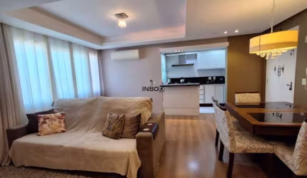 INBOX CIA IMOBILIARIA ALUGA Excelente apto 100% mobiliado e decorado, em andar alto 3 dormitórios transformado em 2, no bairro Santo Antônio - POA.
