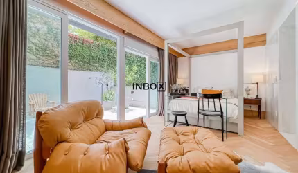 Magnífico Loft Garden, com 1 suite, 84 m² privativos, semi mobiliado, no Bairro Três Figueiras