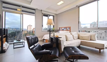 Apartamento à venda com 61m2 privativos, 01 dormitório, 2 vagas, na Eça de Quiroz 96, bairro Petrópolis, Porto Alegre - RS