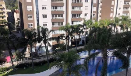 INBOX CIA IMOBILIÁRIA VENDE Excelente Apartamento com 04 dormitórios, 3 vagas, mobiliado no Condomínio Grand Park Eucalipto no Menino Deus.