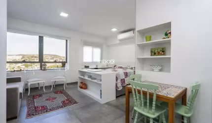 Charmoso Loft com 1 dormitório para locacao e venda, 38 m² - Chácara das Pedras - Porto Alegre/RS